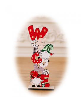 christmas wooden pendant no.LCD1262